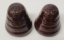 Load image into Gallery viewer, Vintage Marcrest Stoneware Salt &amp; Pepper Shakers
