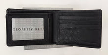 Load image into Gallery viewer, NEW Geoffrey Beene Black Leather Wallet
