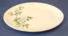 Load image into Gallery viewer, Vintage Oval Ceramic Dogwood Design Platter
