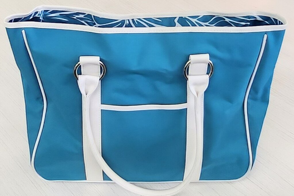 Lancome Canvas Tote with Makeup Bag
