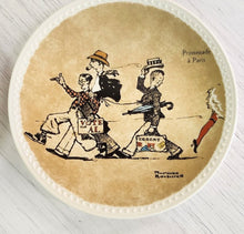 Load image into Gallery viewer, SET 4-Pc Norman Rockwell On Tour Collectors Plates
