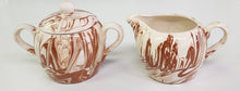 Load image into Gallery viewer, Hand-Thrown Alaska Clay Sugar &amp; Creamer - Signed
