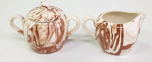 Load image into Gallery viewer, Hand-Thrown Alaska Clay Sugar &amp; Creamer - Signed
