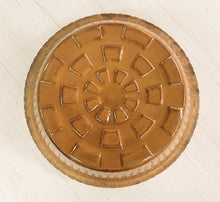 Load image into Gallery viewer, Gold Tapered Pottery Ribbed Bowl
