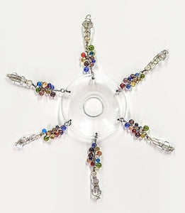 NEW Bombay Beaded Candle Holder Adornment