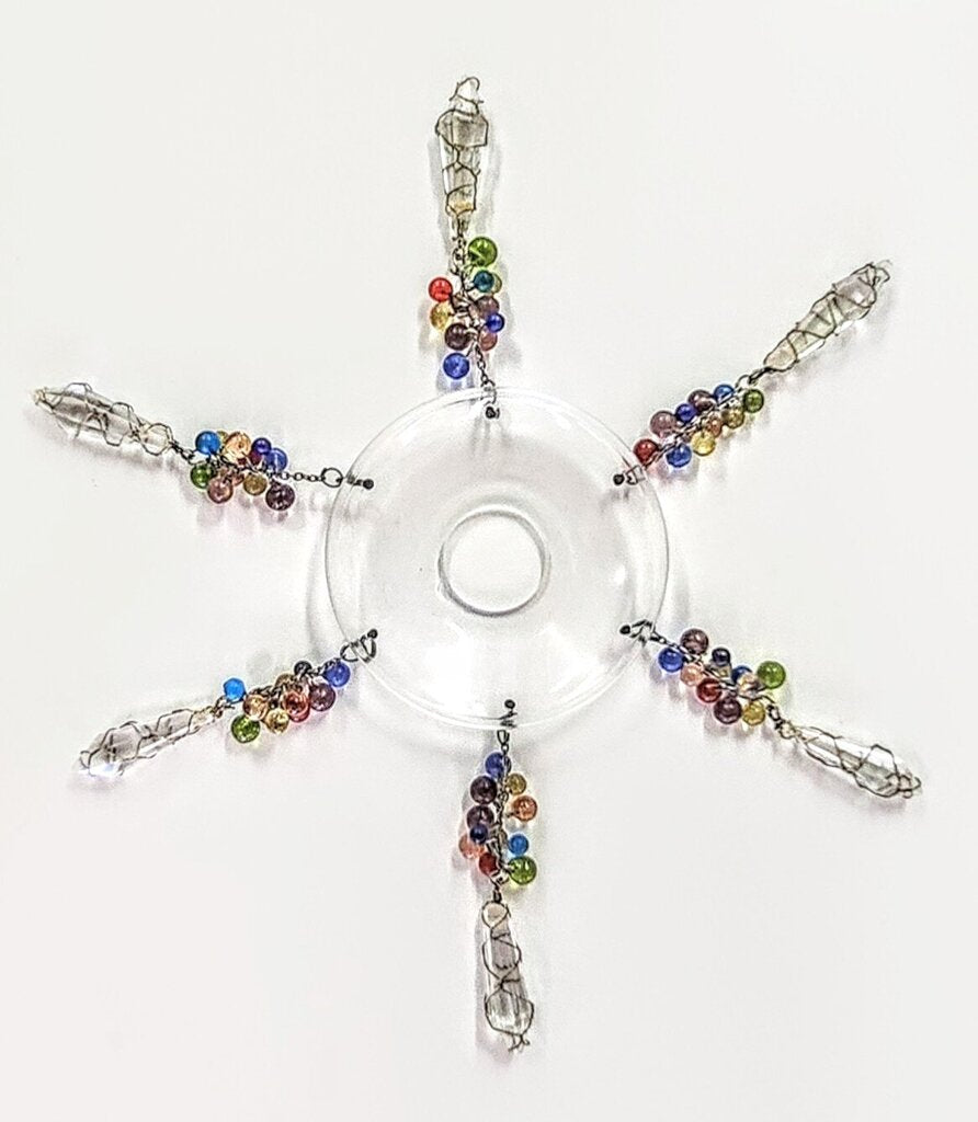 NEW Bombay Beaded Candle Holder Adornment