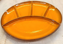 Load image into Gallery viewer, SET 6-Pc MCM Orange Ceramic Fondue/Sushi Plates
