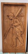 Load image into Gallery viewer, Vintage Jacques Bourgault Wood Carving - Signed
