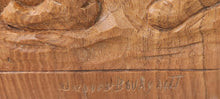 Load image into Gallery viewer, Vintage Jacques Bourgault Wood Carving - Signed
