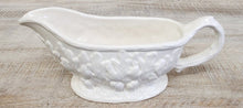 Load image into Gallery viewer, Embossed Ceramic Gravy Boat
