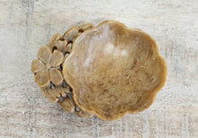 Load image into Gallery viewer, Carved Blossom Soapstone Trinket Dish
