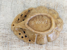 Load image into Gallery viewer, Carved Blossom Soapstone Trinket Dish
