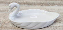 Load image into Gallery viewer, Vintage Porcelain Swan Dish
