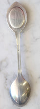 Load image into Gallery viewer, Vintage Souvenir Spoon with Enamel Floral Detail
