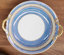 Load image into Gallery viewer, Noritake Blue &amp; Gold Serving Bowl
