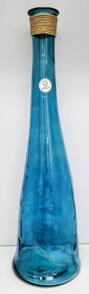 Vidrios San Miguel Turquoise Glass Vase