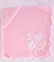 Load image into Gallery viewer, SET 4-Pc Pink Embroidered Cloth Napkins
