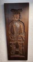 Load image into Gallery viewer, Carved Wooden Gingerbread Man Mold
