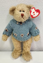 Load image into Gallery viewer, TY Skylar Bear in Blue Sweater
