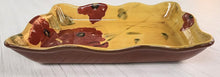 Load image into Gallery viewer, Fleur Rouge Ambiance Serving Platter Casserole Dish
