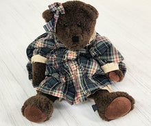 Load image into Gallery viewer, Boyds Bear Hermine in Plaid Dress
