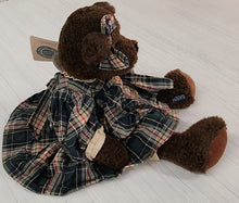 Load image into Gallery viewer, Boyds Bear Hermine in Plaid Dress
