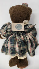 Load image into Gallery viewer, Boyds Bear Hermine in Plaid Dress
