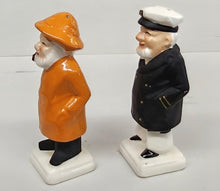 Load image into Gallery viewer, Vintage Old Salty and Captain Salt &amp; Pepper Shakers
