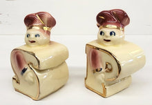 Load image into Gallery viewer, Vintage Shawnee Chef Salt &amp; Pepper Shakers
