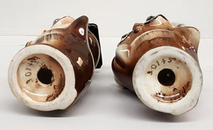 Vintage Lefton Owl Graduates 30145 Salt & Pepper Shakers