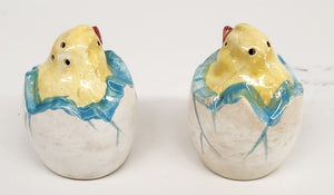 Vintage Hatching Chicks Salt & Pepper Shakers