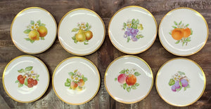SET 8-Pc Hutschenreuther Gelb Fruit Plates
