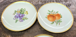 SET 8-Pc Hutschenreuther Gelb Fruit Plates