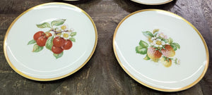 SET 8-Pc Hutschenreuther Gelb Fruit Plates