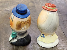 Load image into Gallery viewer, Vintage Ucagco Egg Salt &amp; Pepper Shakers (Repaired)
