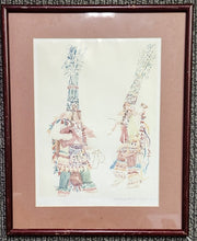 Load image into Gallery viewer, Framed and Matted Giclee &quot;Bermuda Gombeys in Watercolor&quot; signed by Diana Watlington Rootnik
