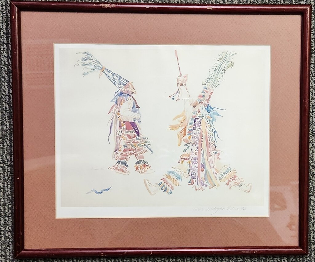 Framed and Matted Giclee 