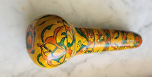 Load image into Gallery viewer, 5.5&quot; Hand-Painted Gourd Bud Vase
