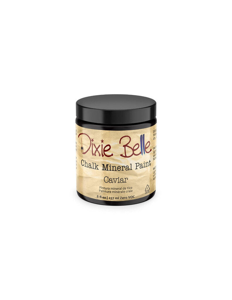 Dixie Belle Caviar Black Chalk Mineral Paint