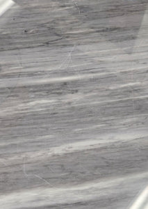 Stone Italia Imperial Grey Marble Accent Table