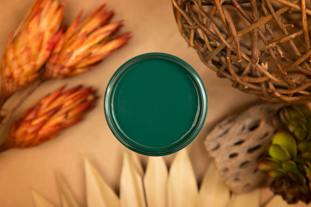 Silk All-in-One Mineral Paint - Midnight Green