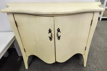 Load image into Gallery viewer, Vintage Bowfront Entry Cabinet
