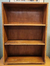 Load image into Gallery viewer, Wood Bookcase - Two Adjustable Shelves
