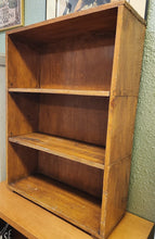 Load image into Gallery viewer, Wood Bookcase - Two Adjustable Shelves
