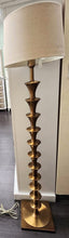 Load image into Gallery viewer, Vintage Swedish Brass Floor Lamp
