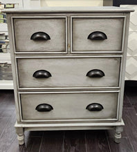 Load image into Gallery viewer, NEW Gray Four Drawer Dresser

