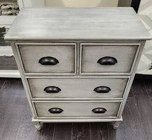 Load image into Gallery viewer, NEW Gray Four Drawer Dresser
