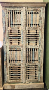NEW Whitewashed Wood 2 Door Wardrobe MDA-20-143