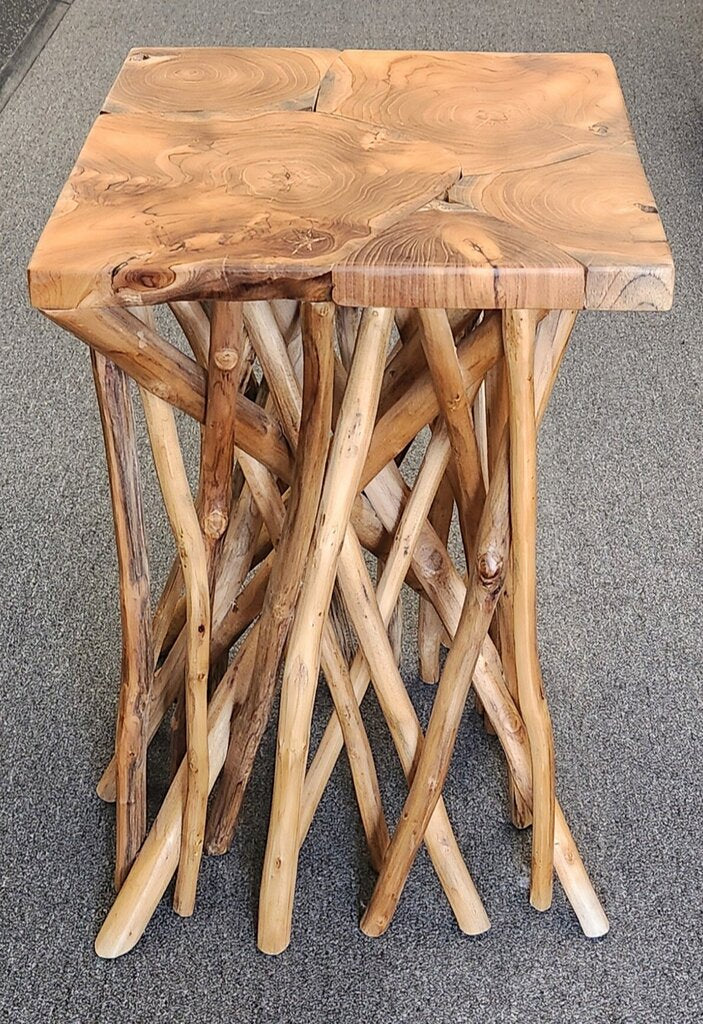 Indonesian Teak Side Table