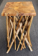 Load image into Gallery viewer, Indonesian Teak Side Table

